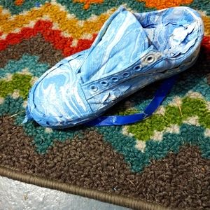 Custom painted vans by Brooke